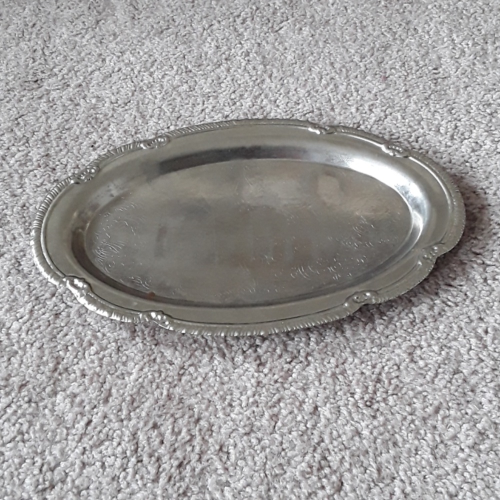 Metal small platter - Picture 1 of 6